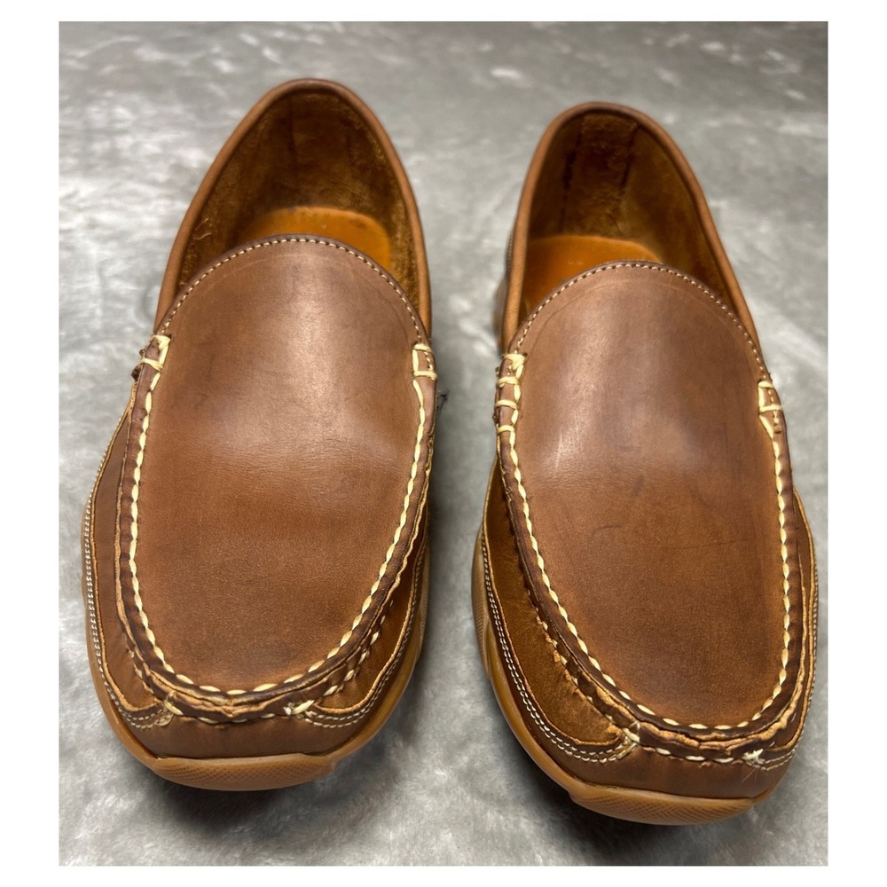 Allen Edmonds Boulder Venetian Leather Loafers/ Driving Moccasin Size 9.5D